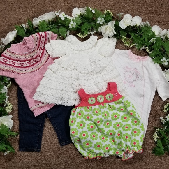 Other - 14 piece baby girl NB-3m Summer/Spring bundle